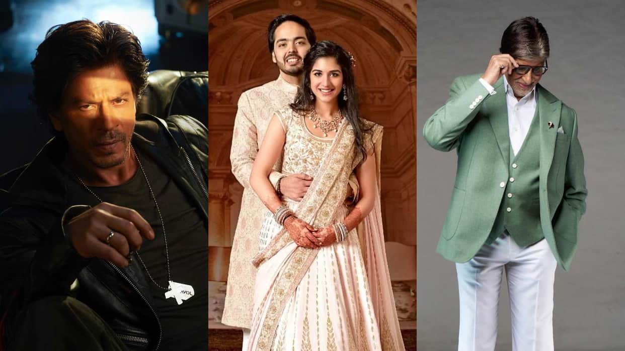 Anant Ambani Radhika Merchant pre wedding function guest list Out SRK dhoni big b alia katrina include