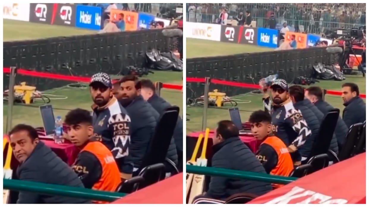 PSL 2024 Babar Azam booed in Multan Peshawar Zalmi captain got angry when the audience said ZimBabar