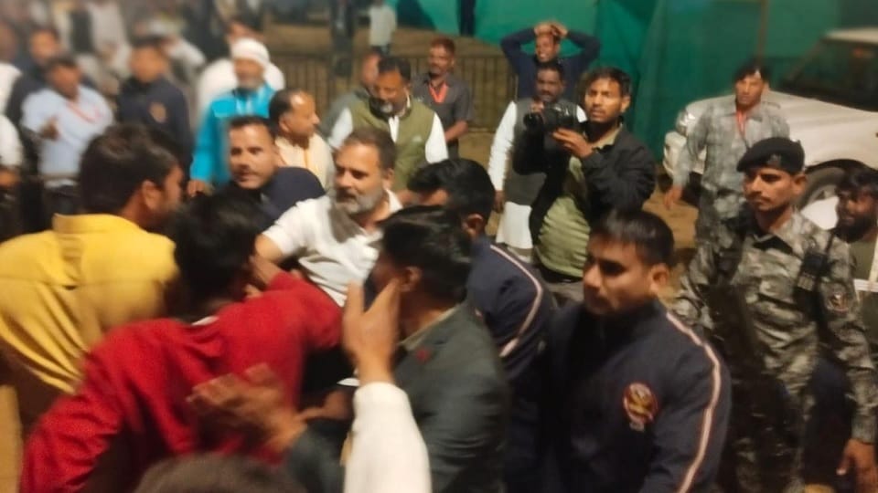 Rahul Gandhi's Bharat Jodo Nyay Yatra reached Bulandshahr