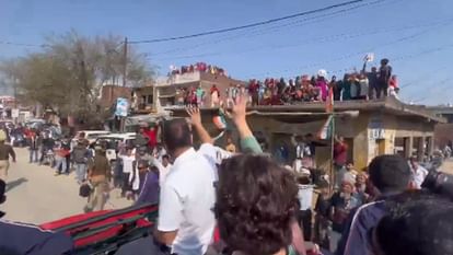 Bharat Jodo Nyay Yatra in Moradabad: Rahul Gandhi Priyanka Gandhi Vadra Interact With People