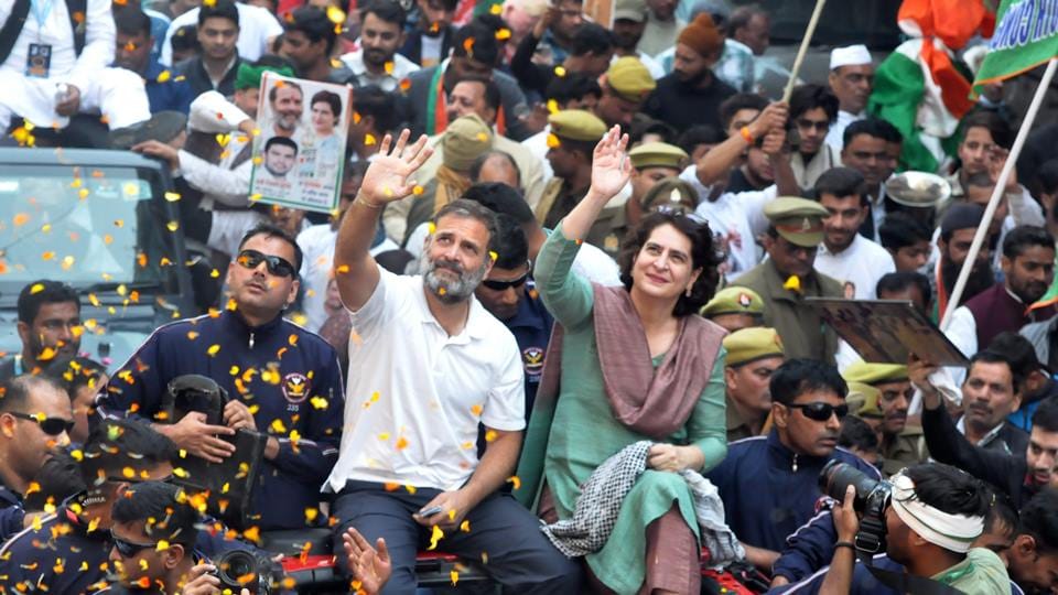 Bharat Jodo Nyay Yatra: Priyanka touched heart of Moradabad, caressed children and even asked their names