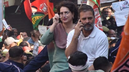 Bharat Jodo Nyay Yatra: Priyanka attacked central and state government, touched people by calling her in-laws