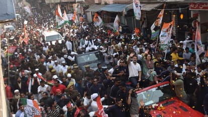 Bharat Jodo Nyay Yatra: Priyanka attacked central and state government, touched people by calling her in-laws