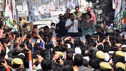 Bharat Jodo Nyay Yatra: Priyanka attacked central and state government, touched people by calling her in-laws