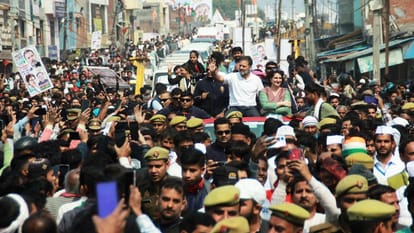Bharat Jodo Nyay Yatra: Priyanka attacked central and state government, touched people by calling her in-laws