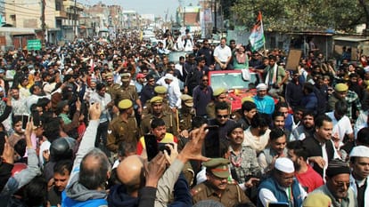 Bharat Jodo Nyay Yatra: Priyanka attacked central and state government, touched people by calling her in-laws