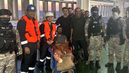Indian warship provides assistance to merchant vessel in Gulf of Aden
