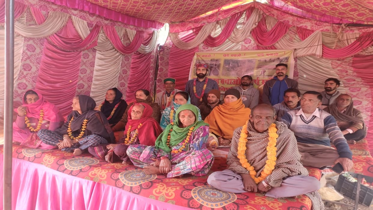Drinking water scheme dispute: Decision taken in the meeting held at Kisan Mahapanchayat