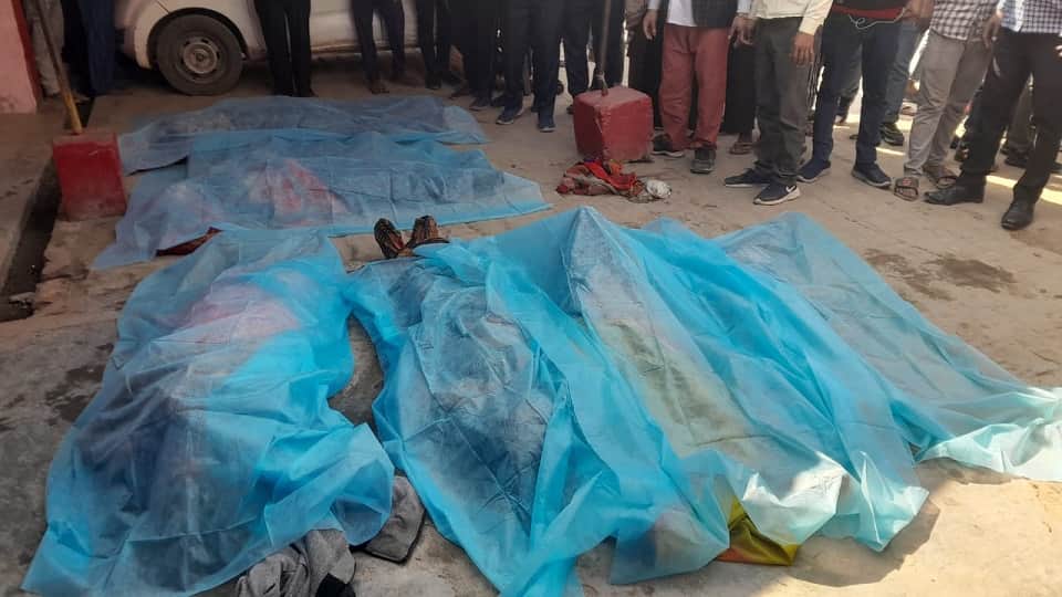 Two sisters told the story of tractor trolley accident in Kasganj due to which mistake of driver accident happ