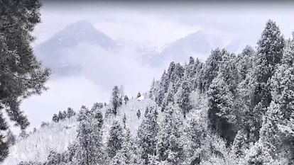 Himachal Weather: Fresh snowfall in Kinnaur, cold wave increases, minimum temperature in minus at six places