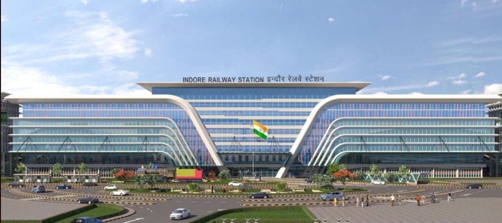 Indore: Indore's new railway station will have seven storeys, built-up area of 4.5 lakh square feet.