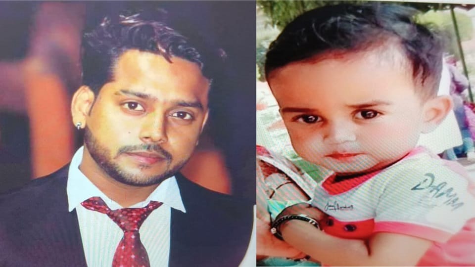 Father and son die after car overturns on Gabhana Highway in Aligarh