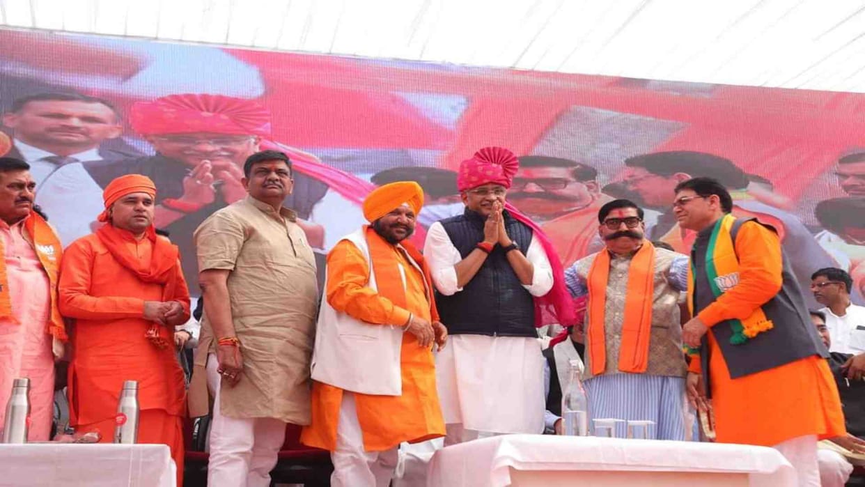 Alwar News: Jal Shakti Minister Shekhawat goes on gratitude tour in the districts of Eastern Rajasthan