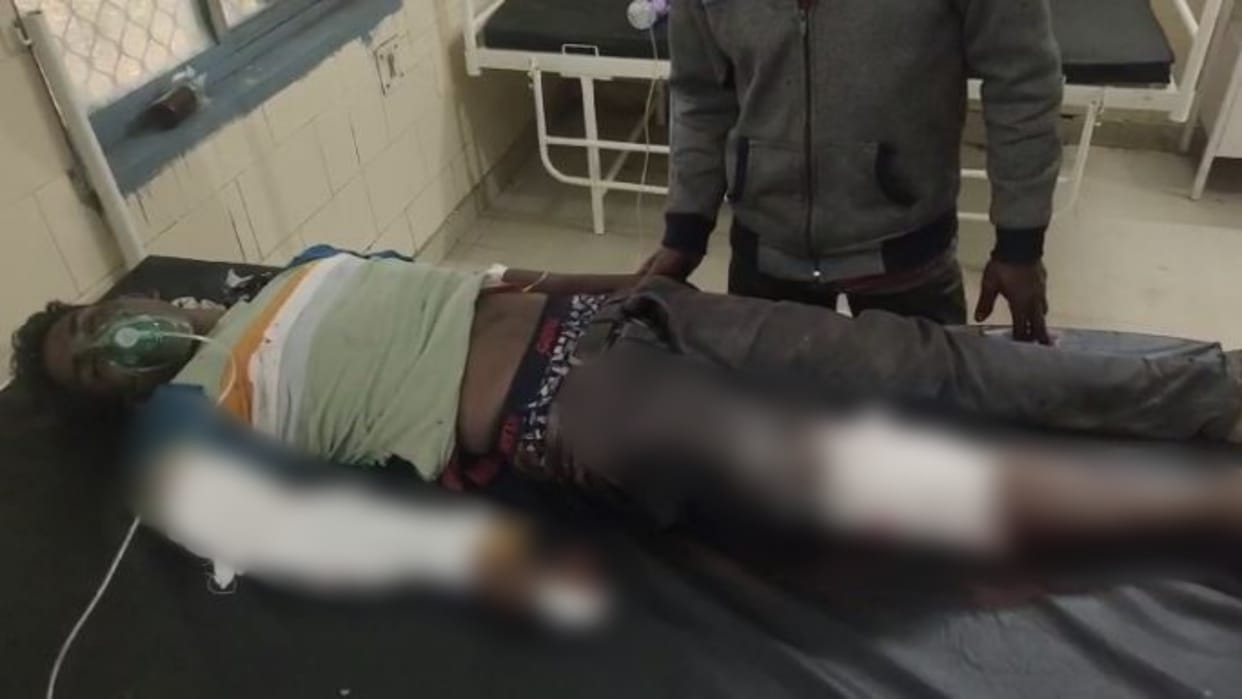 Umaria Thar vehicle hits bike rider near Kuchwahi Laljhandi on Manpur Tala road two people die