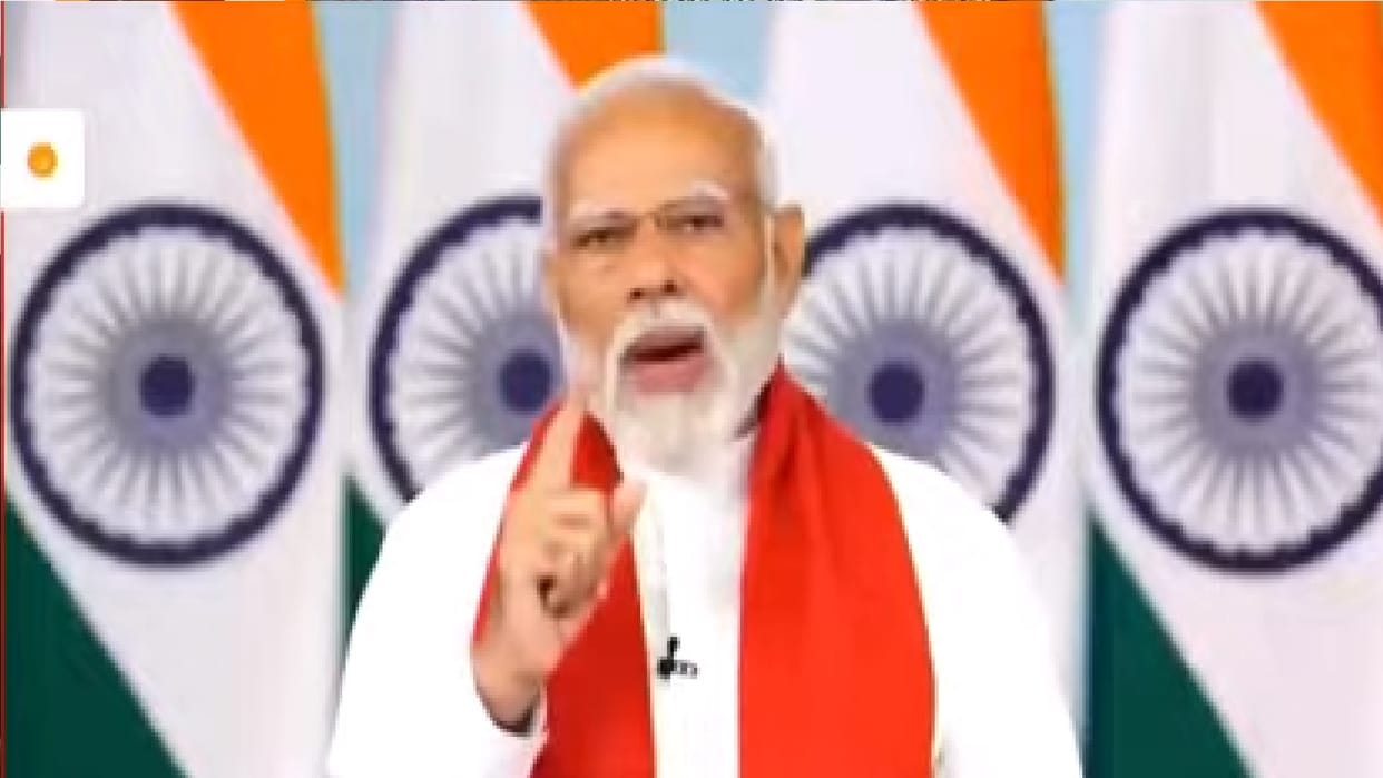Chhattisgarh will be made solar energy hub: PM narendra Modi taunt on CG Congress