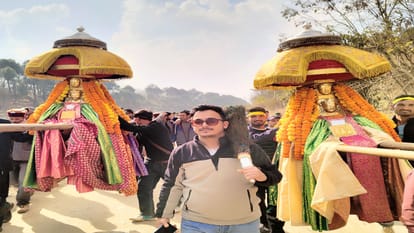 Mandi News: मंडी अंतरराष्ट्रीय महाशिवरात्रि महोत्सव के लिए रवाना हुए देवता ऋषि मार्कंडेय और कोटलू Deities Rishi Markandeya and Kotlu left for International Mahashivratri Festival