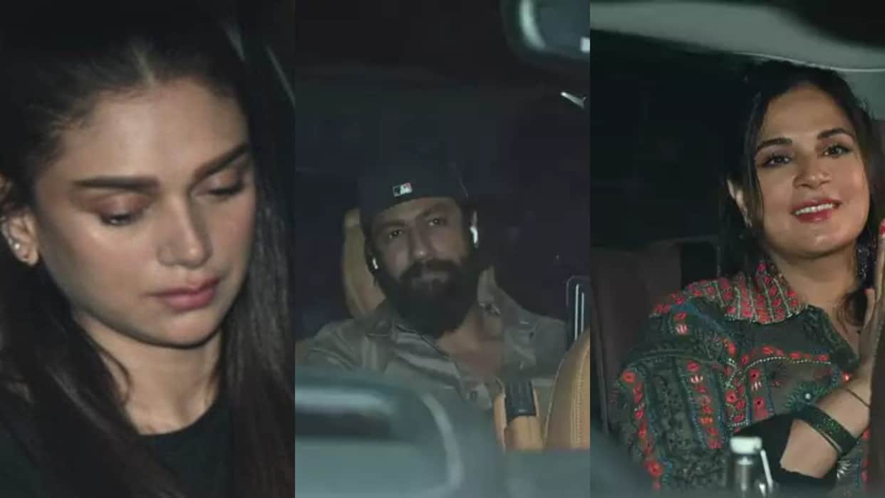 Sanjay Leela Bhansali birthday bash Ranbir Kapoor Alia Bhatt Vicky Kaushal Richa Chadha Attended the party