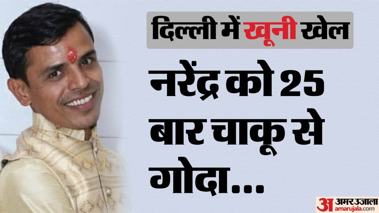 man murdered by stabbing him 25 times during robbery in Madhu Vihar area of Delhi