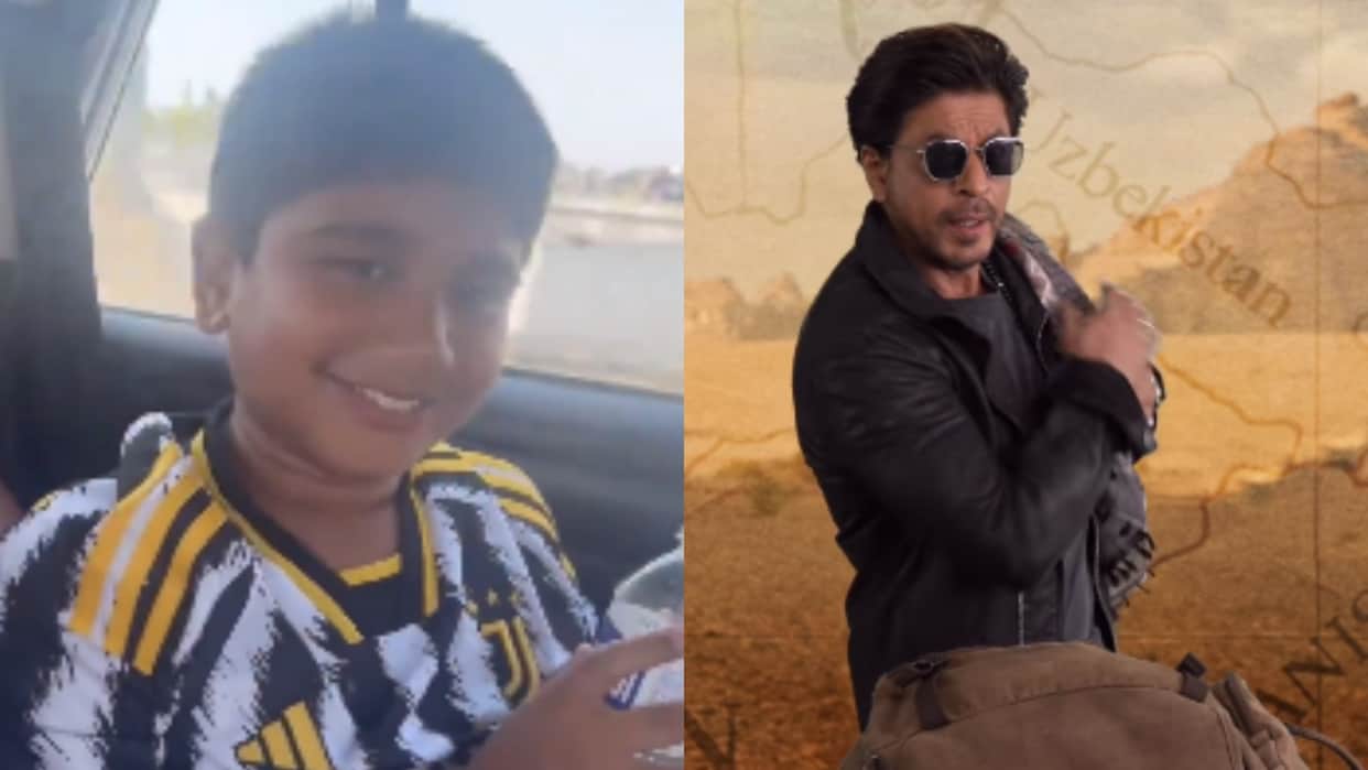 Shah Rukh Khan Reaction on Allu Ayaan Viral Video said you are flower and fire both rolled into one