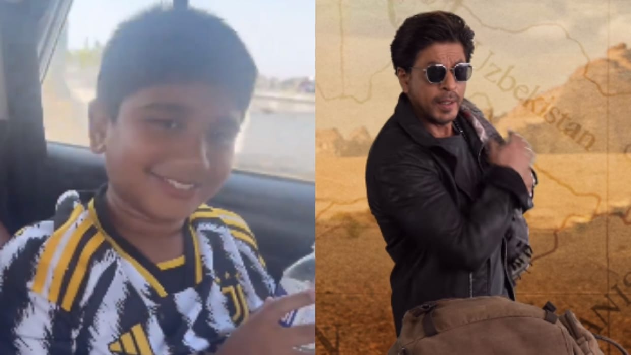 Shah Rukh Khan Reaction on Allu Ayaan Viral Video said you are flower and fire both rolled into one