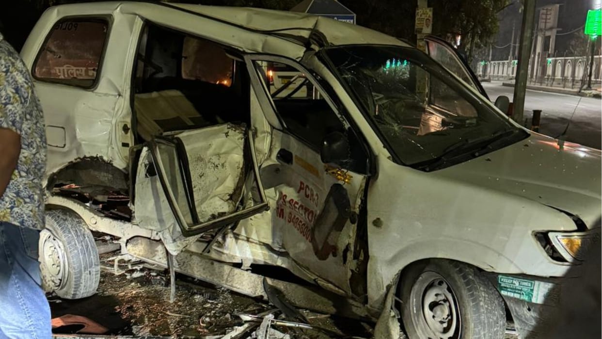 Sonipat: Drunk businessman hits PCR with Fortuner, SI and constable injured