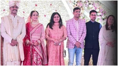 IAS Ria Dabi wedding Pics Love story of Riya Dabi and IPS Manish Kumar IAS Tina Dabi Viral Photos