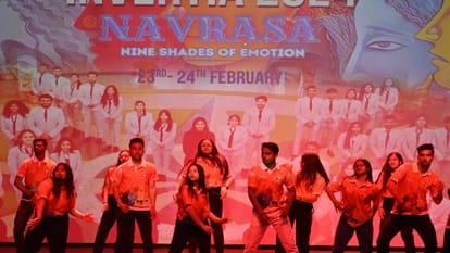 Aastha Gill and Parmish Verma performed at Invertis University Invertia 2024