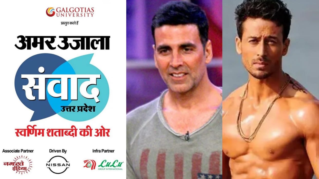 Amar Ujala Samvad: Cinema ke Action Ki Baat with Akshay Kumar and Tiger Shroff.