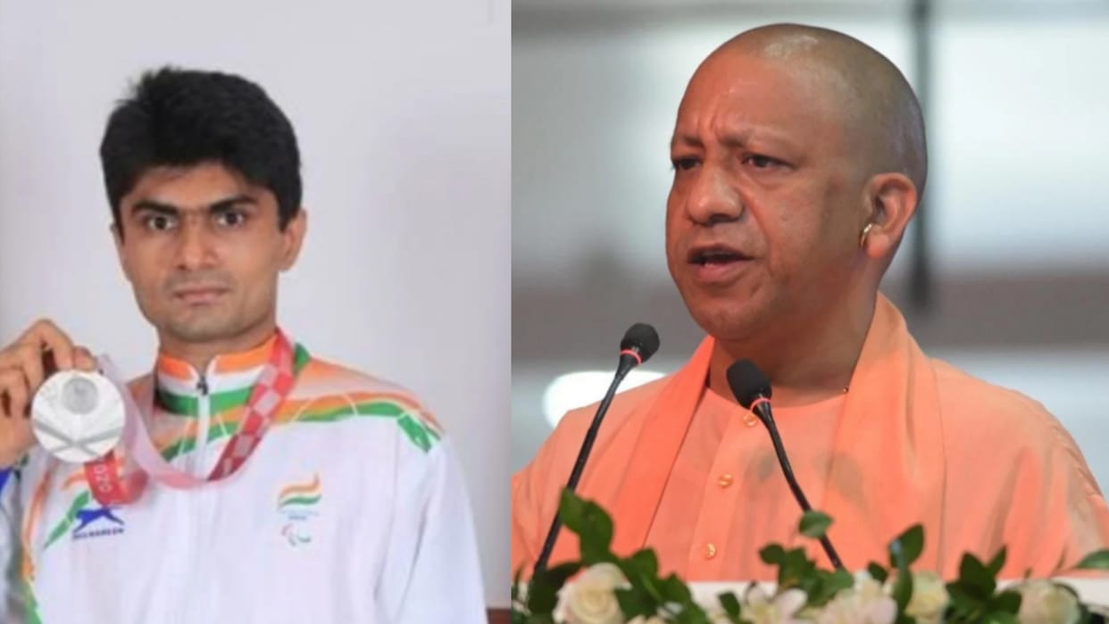 CM Yogi Adityanath wishes IAS Suhas LY for being world champion.