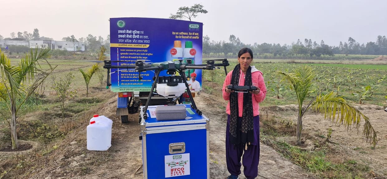 PM Narendra Modi talks to Drone Didi in Mann Ki Baat.