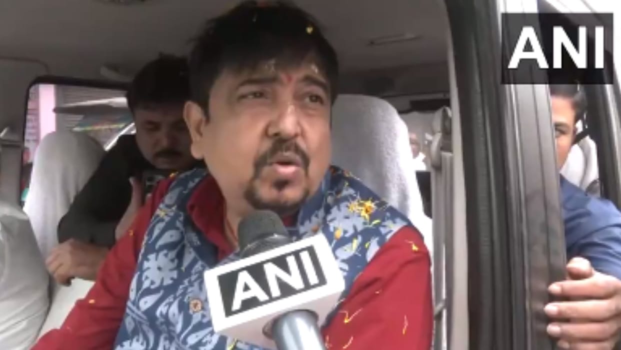 West Bengal ministers arrive at Sandeshkhali state police mamata banerjee government