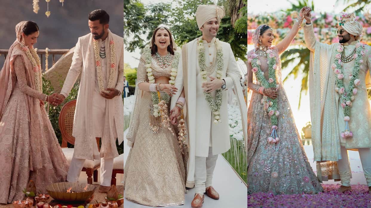 Wedding Look of Rakul Preet Singh Parineeti Chopra athiya shetty kiara advani