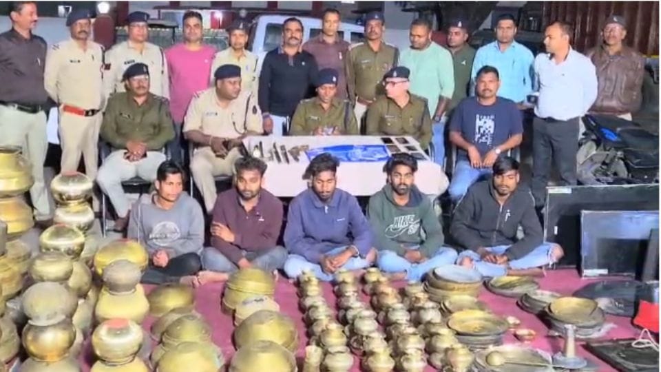 Police arrested six members of thief gang in Gaurela Pendra Marwahi