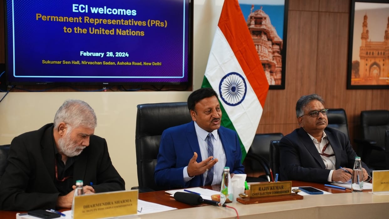 CEC Kumar flags potential of deep fakes, false narrative to destabilise level-playing field in polls