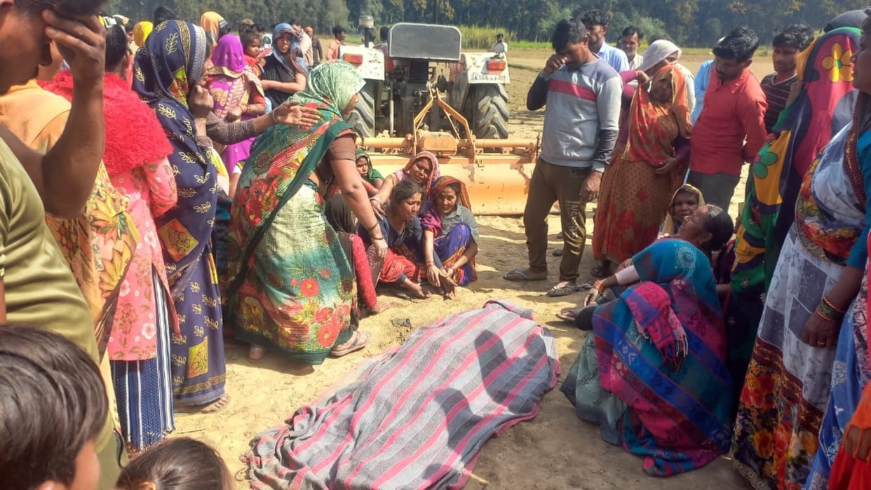 Farmer dies after getting stuck in rootvator while plowing the field in Pilibhit