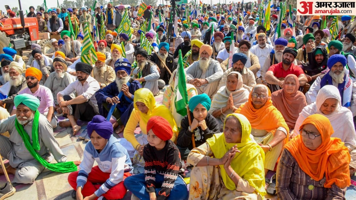 Farmer Protest Live Updates Delhi Chalo March Jantar Mantar Today Police Alert News in Hindi