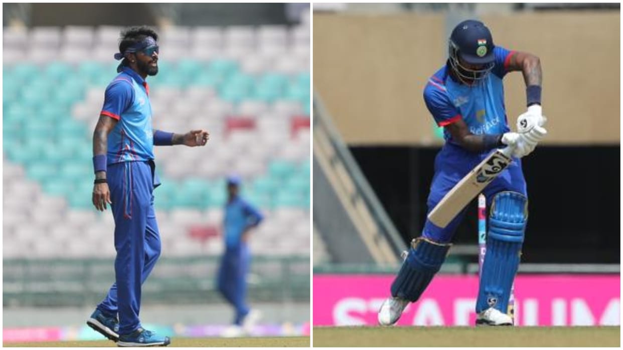 IPL 2024 Good news for Mumbai Indians Hardik Pandya returned to the field before IPL injured in ODI World Cup