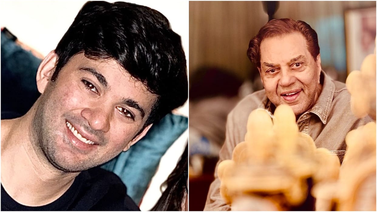 Dharmendra Deol praised grandson Karan Deol new charming look shares post says jeetey raho