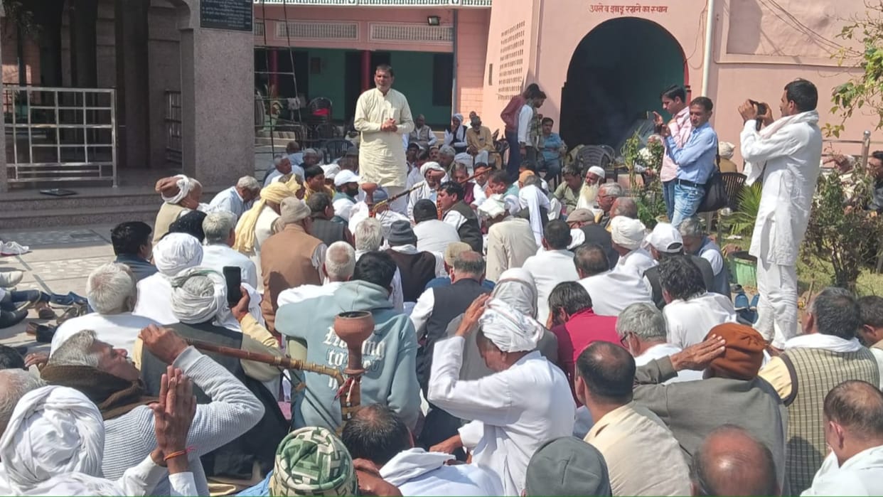 Haryana: Farmers' tractor march today, concrete front under NH-152 D from tomorrow