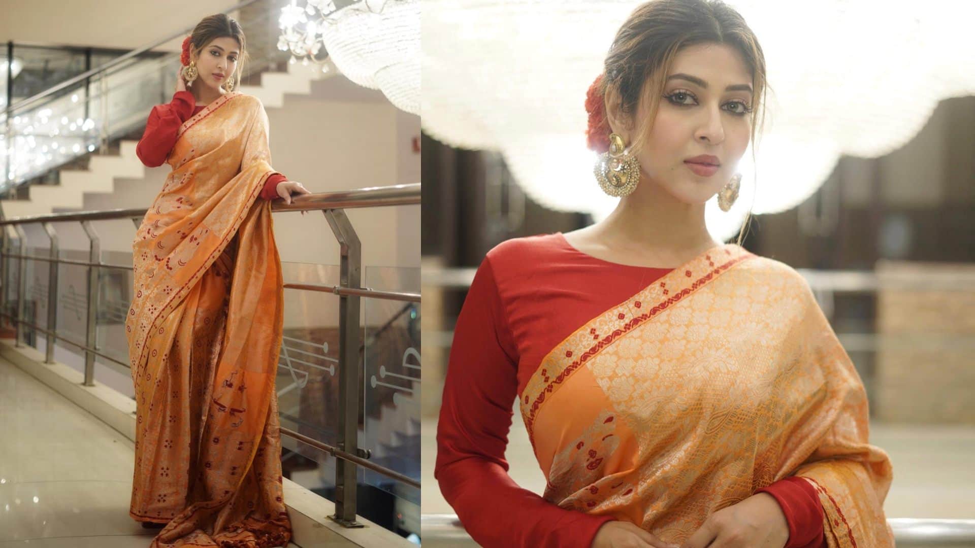 Mahashivratri 2024 suit and saree inspired by TV actress Sonarika Bhadoria