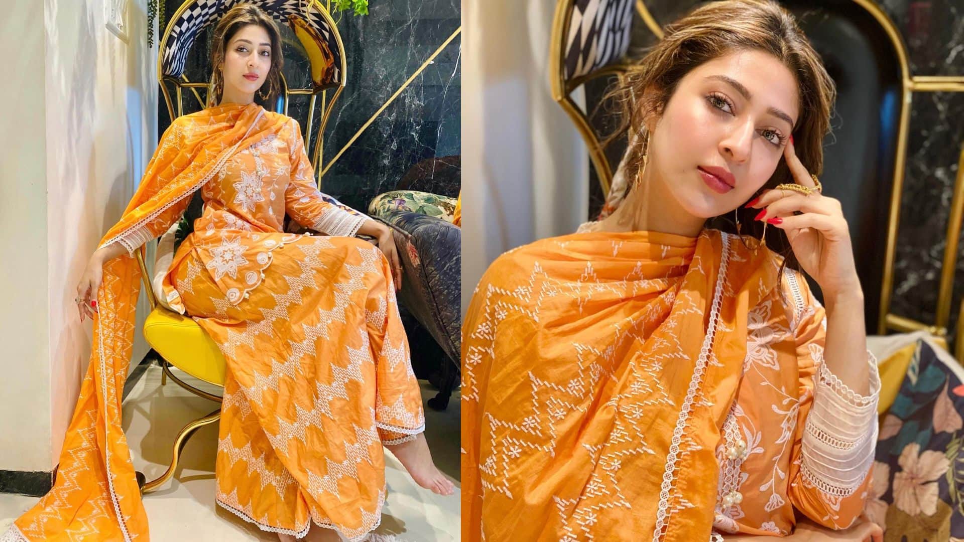 Mahashivratri 2024 suit and saree inspired by TV actress Sonarika Bhadoria
