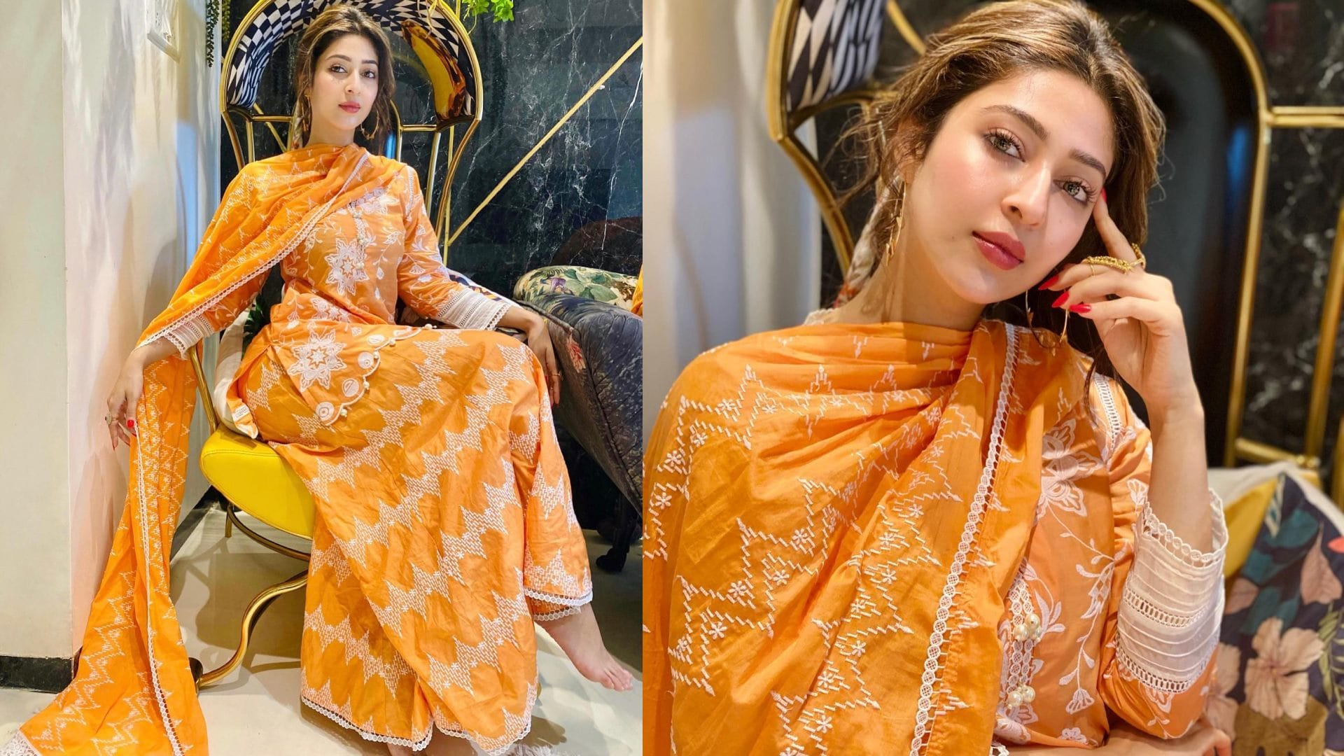 Mahashivratri 2024 suit and saree inspired by TV actress Sonarika Bhadoria