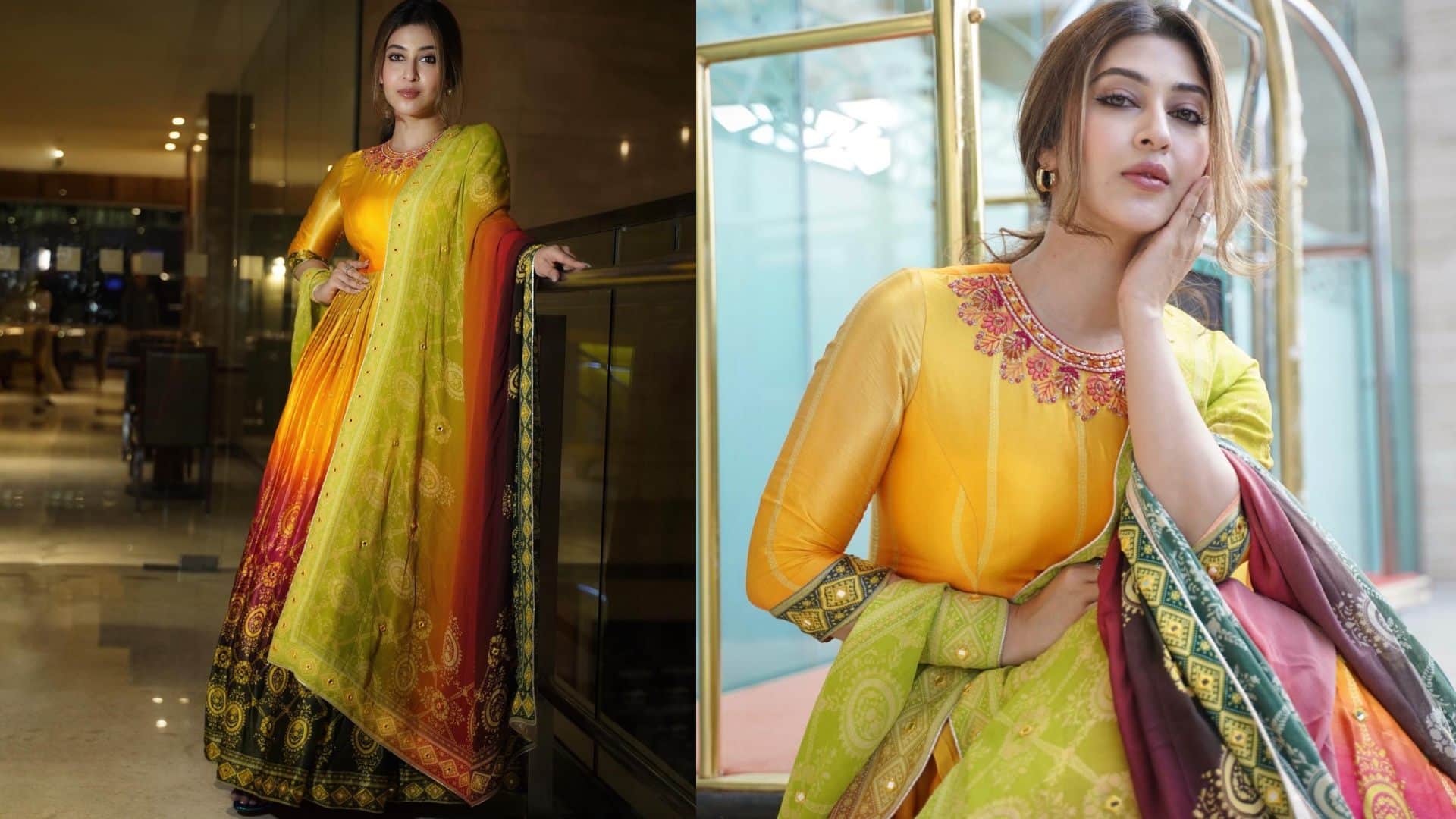 Mahashivratri 2024 suit and saree inspired by TV actress Sonarika Bhadoria