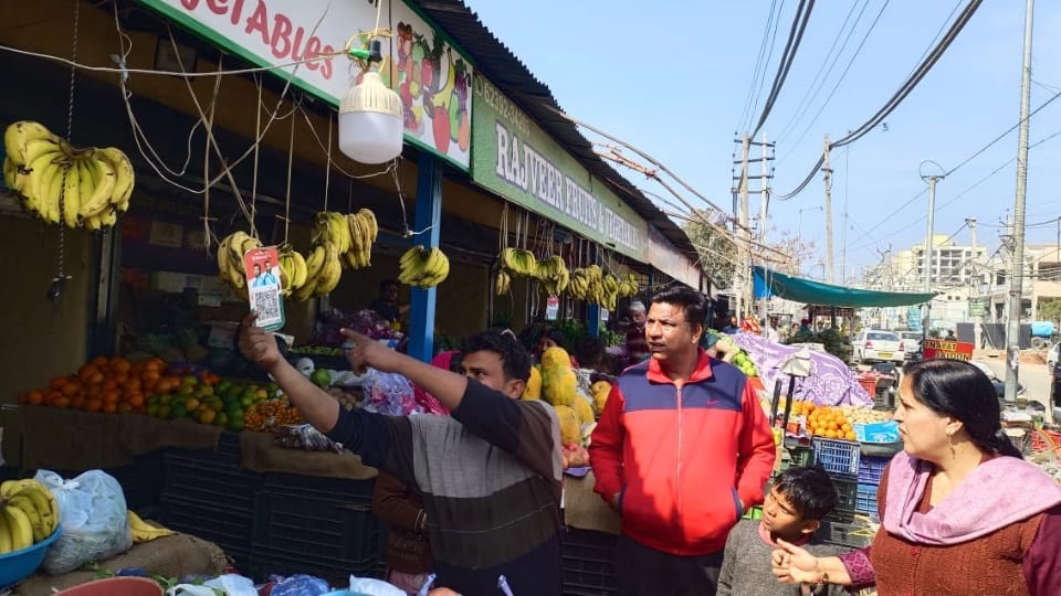 Online payment scanners installed outside around shops in zirakpur replaced by fraudsters