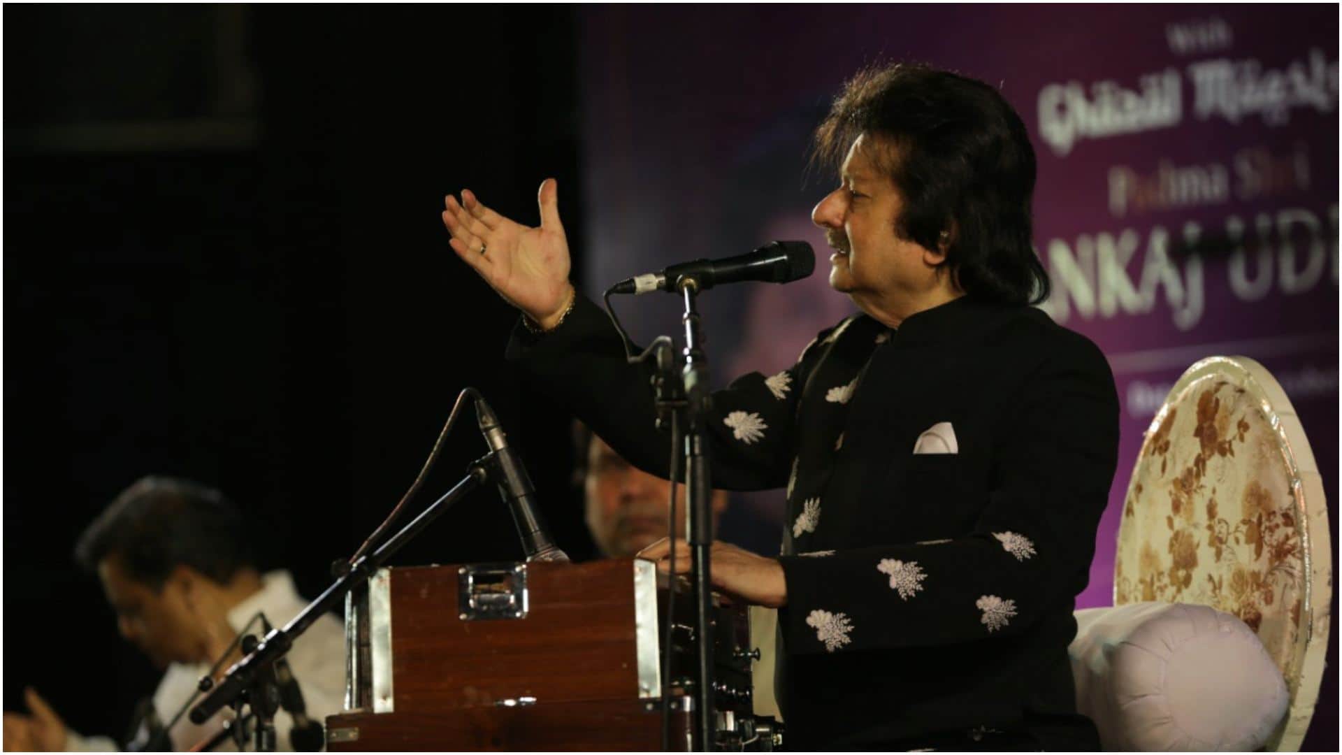 Indian Playback Singer Pankaj Udhas Pankaj Udhas Passed Away