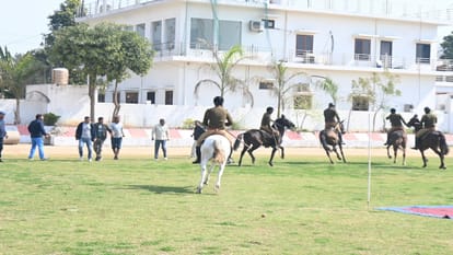 Police conducted mock drill to deal with emergency in police line bareilly