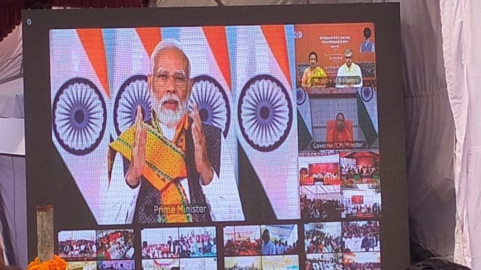 PM lays foundation stone for re-development of 554 Railway stations under Amrit Bharat Station Scheme