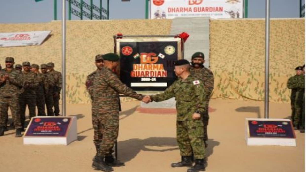 Rajasthan News: Indian Army's Dharma Guardian begins with Japan, joint tactical exercise will run for two week