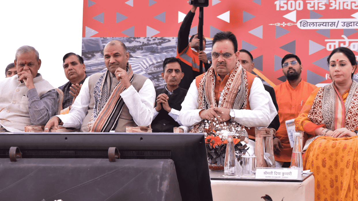 Rajasthan News: PM Modi Laid Foundation Stone of Development Works Sanganer and 554 Railway Stations