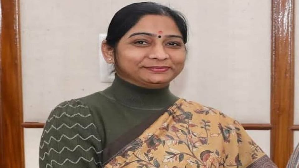 Sanghamitra Maurya became upset when asked about his father